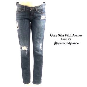 GRAY Saks Fifth Avenue Jeans Size 27